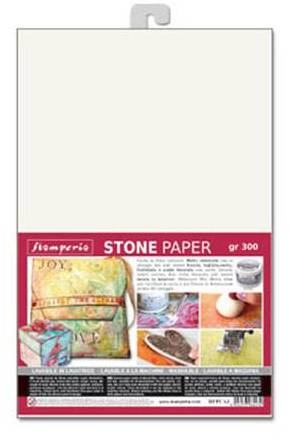 Hoja de papel Especial A4 Stamperia Stone Paper