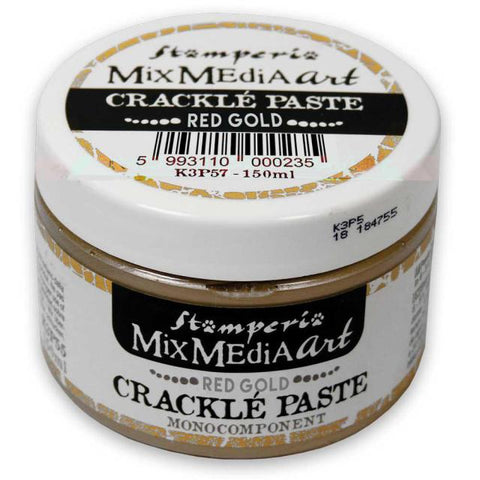 Crackele Paste Red Gold