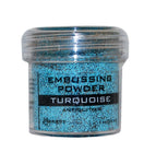 Polvos Embossing Turquoise
